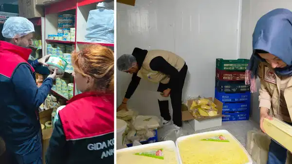 Ankara’da sağlık skandalı! Yurttaşlara yedireceklerdi: 3 tonun üzerinde ürün imha edildi!