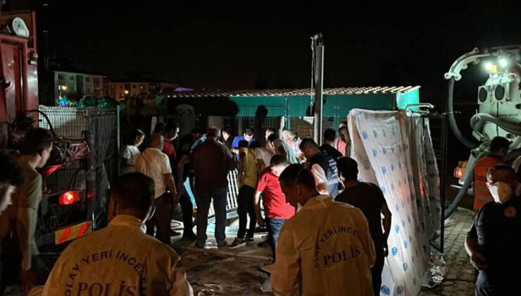 Antalya’da atık su istasyonundaki 3 işçinin ölümünde ‘gaz’ şüphesi