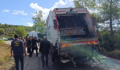 Antalya’da çöp kamyonunda korkunç cinayet: Mesai arkadaşını boğazından bıçakladı!