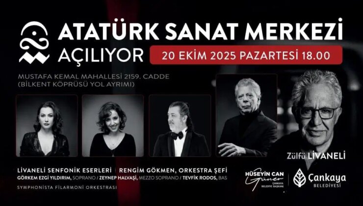 Atatürk Sanat Merkezi açılıyor