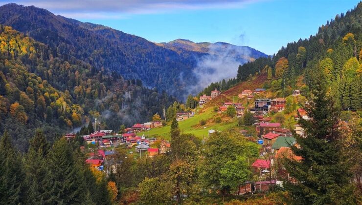 Ayder Yaylası’nda sonbahar renkleri