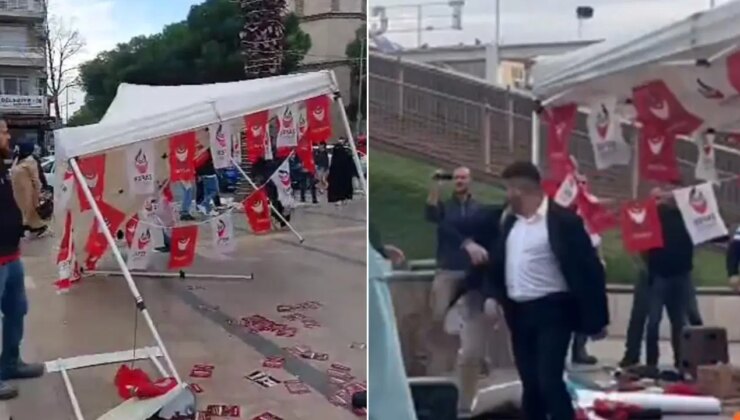 Aydın’da Zafer Partisi standına saldırı: ‘MHP’liler yaptı’ iddiası