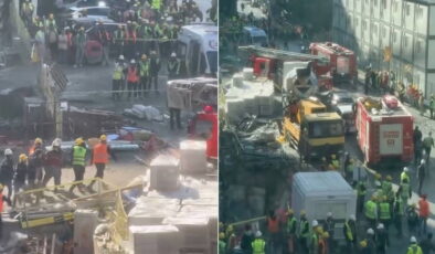 Bahçelievler’de inşaatın yük asansörü düştü: Yaralı sayısı yükseldi!