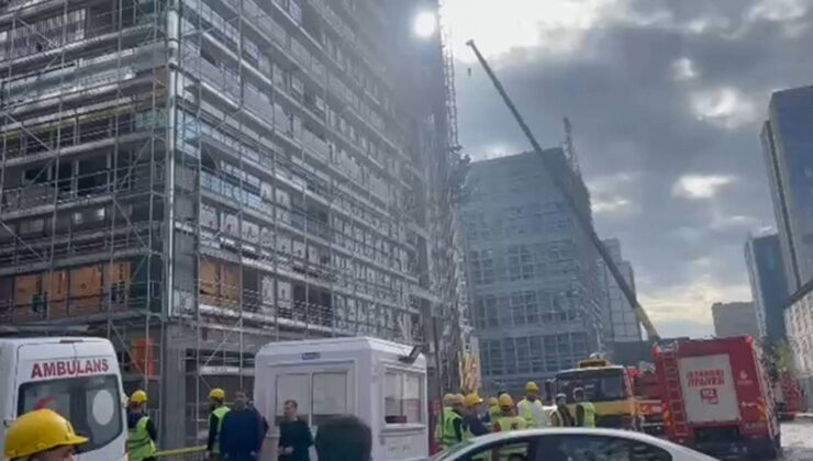 Bahçelievler’de inşaatın yük asansörü düştü: Yaralılar var!