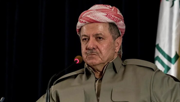 Barzani’den seçimler öncesi ‘Türkçe’ açılımı: Erbil’i afişlerle donattı