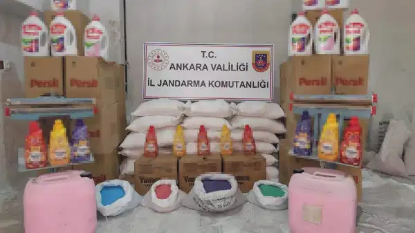 Başkentte sahte deterjan operasyonu: Gözaltılar var!