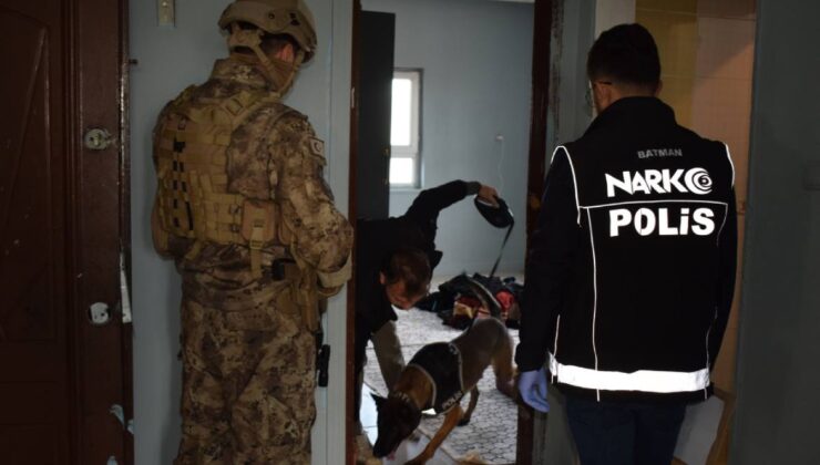 Batman’da uyuşturucu operasyonu: Gözaltılar var!
