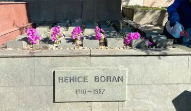 Behice Boran mezarı başında anıldı
