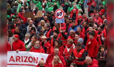 Belçika’da grev fırtınası: Hayatı durma noktasına getirdi