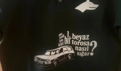 ‘Beyaz Toros’ tişörtüne tepki yağdı: Ürünler satıştan kaldırıldı
