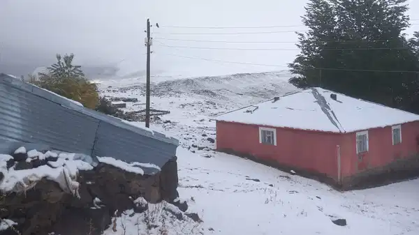 Bingöl’ün ilçelerinde kar yağışı etkili oldu