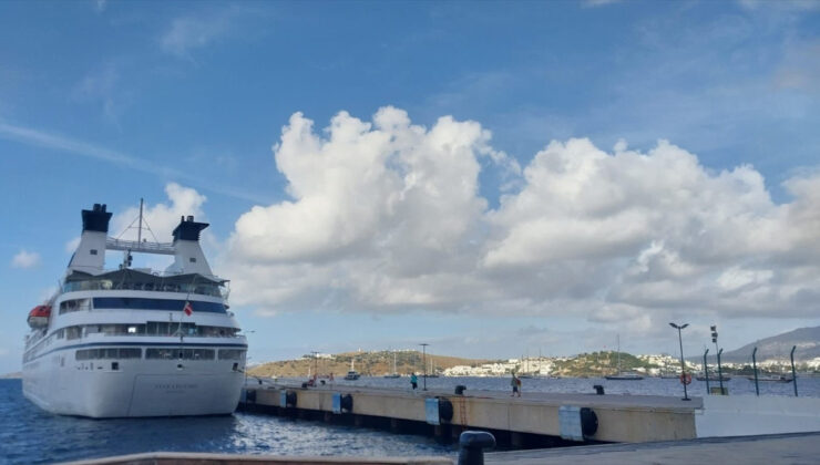 Bodrum’a 271 yolcusuyla ‘Star Legend’ kruvaziyeri geldi