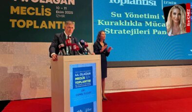 Cemil Tugay: ‘Türkiye’nin ‘su fakiri’ sınıfına girmesi beklenmektedir’