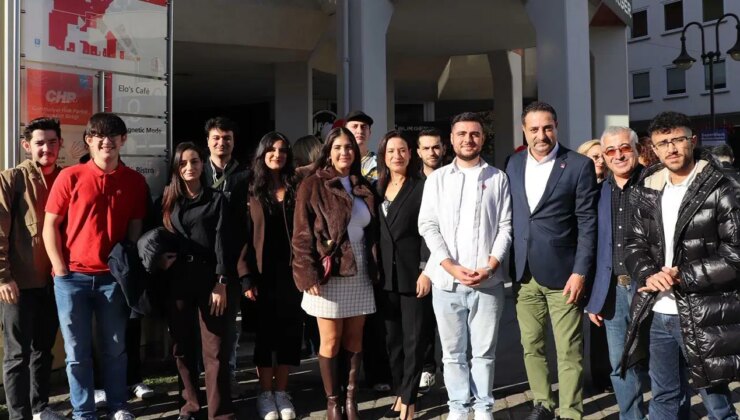 CHP Frankfurt Birliği’nin yeni ofisi açıldı