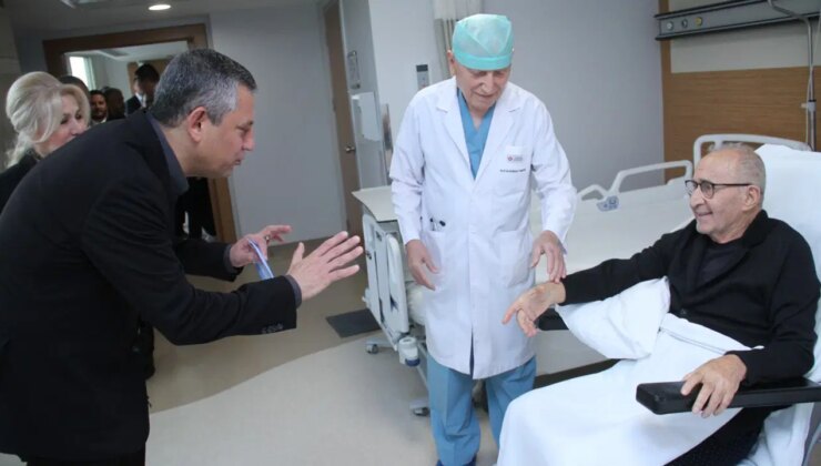 CHP lideri Özel’den Hikmet Çetin’e ziyaret