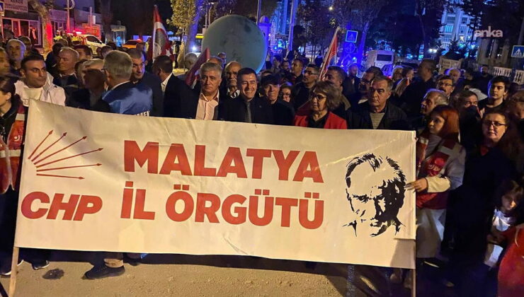 CHP Malatya İl Başkanlığından ‘Cumhuriyet Yürüyüşü’