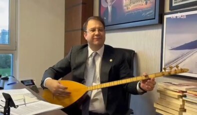 CHP Milletvekili İnan Akgün Alp soru önergesini türküye döktü