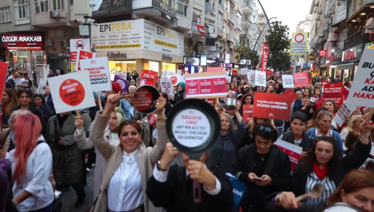 CHP’li kadınlardan yoksulluğa isyan… Yurdun dört bir yanında ‘boş tencere’ sesleri yankılandı!