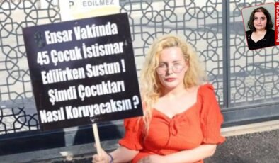 Çocuk istismarına karşı nöbetini sürdürüyor: ‘Susanlardan değil, ses çıkaranlardan olacağım’