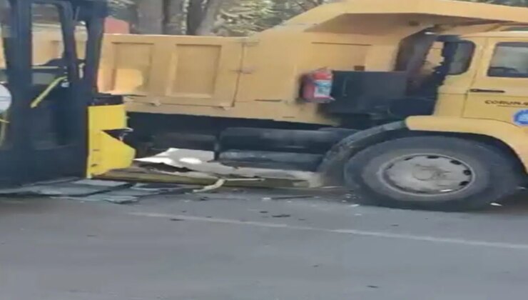 Çorum’da belediye otobüsü kaza yaptı: 22 öğrenci yaralandı!