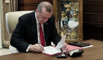 Cumhurbaşkanı Erdoğan imzaladı… Bazı isimler görevden alındı!