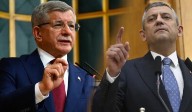 Davutoğlu, kürsüden Özgür Özel’i hedef aldı: ‘Konuşmasını dinlerken çok üzüldüm, siz Türkiye’de iktidara talipsiniz güya öyle mi?’