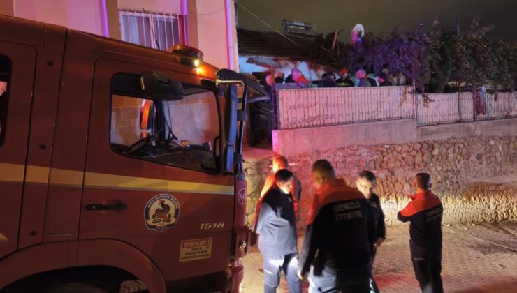 Denizli’de düğün hazırlığı yapılan evin tavanı çöktü: 6 yaralı