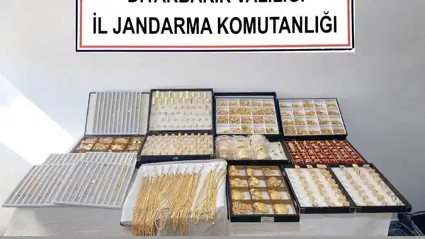 Diyarbakır’da 40 milyon liralık kaçak altın ele geçirildi