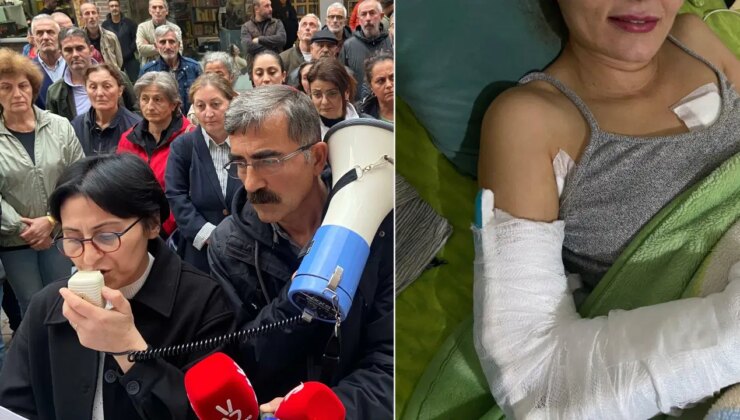 Eğitim Sen, Tirebolu’da bir öğretmenin boşandığı eşi tarafından saldırıya uğramasını protesto etti