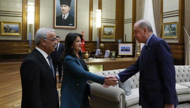 Erdoğan ile İmralı heyeti görüşmesi başladı