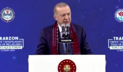 Erdoğan ilk kez açıkladı: ‘Deniz üzerine 3. havalimanını Trabzon’a yapacağız’