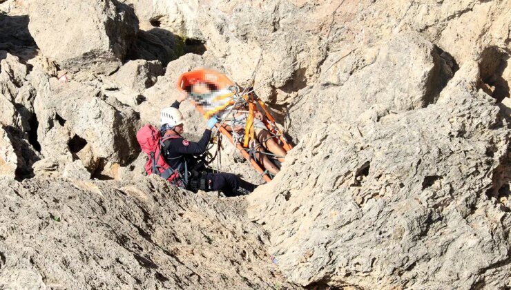 Falezlerde düşme şüphesi: 44 yaşındaki adam hayatını kaybetti