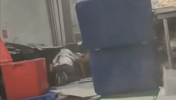 Filipinler’de 7.4 büyüklüğünde depremin şiddeti kamerada