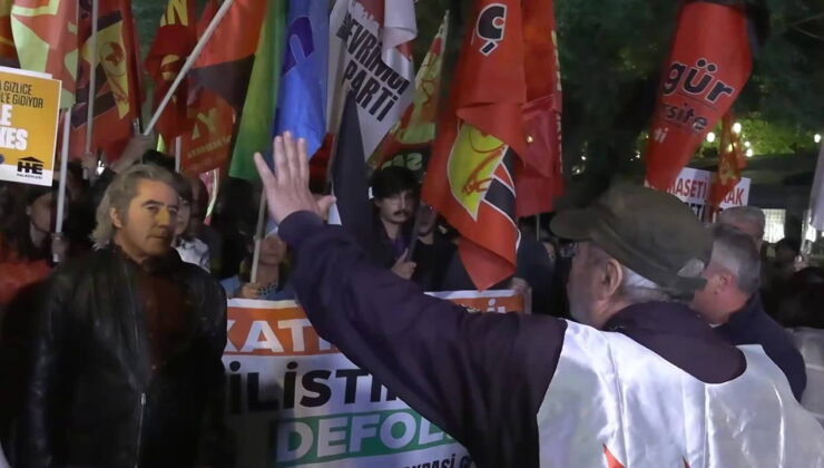 Filistin’e destek eylemine polis müdahalesi: Çok sayıda kişi gözaltına alındı