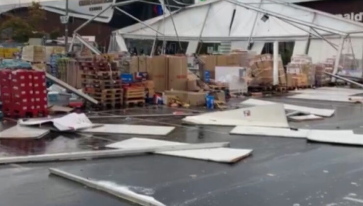 Fransa’da çıkan hortum can aldı: Ortalık savaş alanına döndü