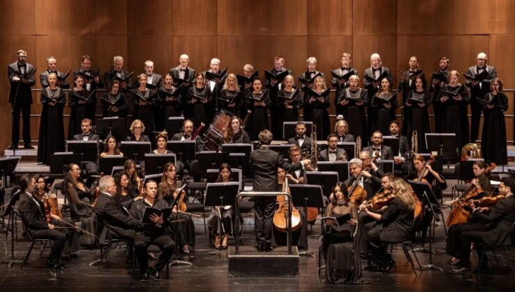 Fransız besteci Faure’nin ‘Requiem’ eseri, AKM’de sanatseverlerle buluşturuldu