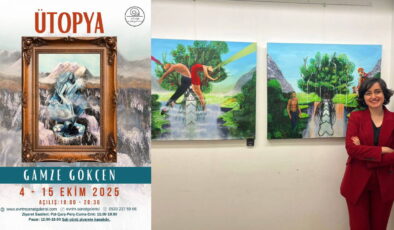 Gamze Gökçen’in ‘Ütopya’ sergisi sanatseverlerle buluşuyor
