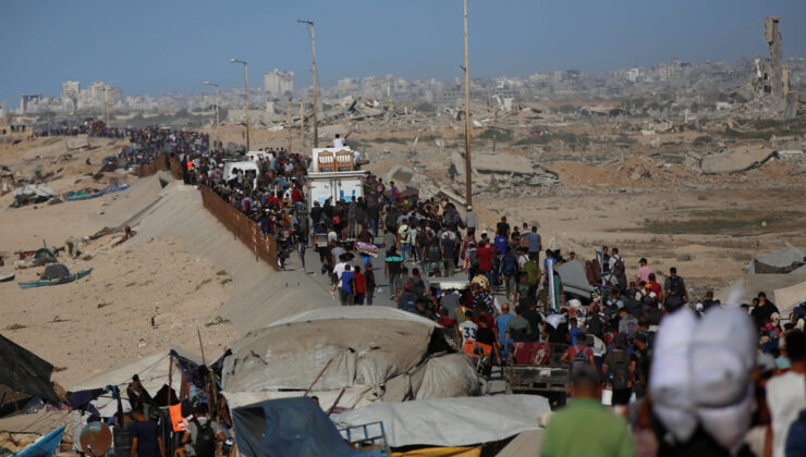 Gazze’de ateşkes yürürlüğe girdi: Filistinlilerin kuzeye dönüşü sürüyor
