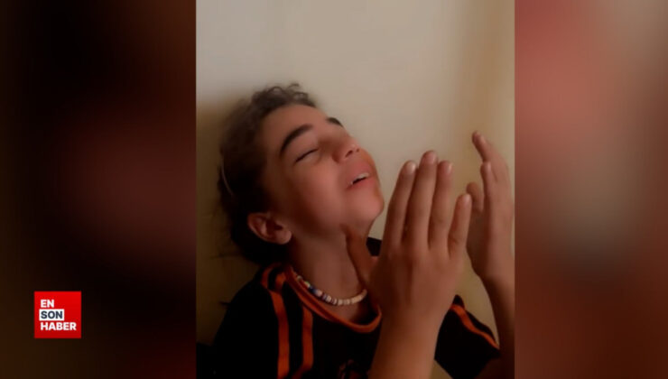 Gazzeli kız çocuğu ateşkesi gözyaşlarıyla karşıladı