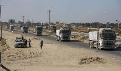 Gazze’ye ateşkesten bu yana sadece 173 yardım tırı girdi