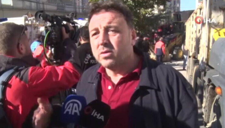 Gebze’de çöken binanın mülk sahibinin yakını: Metro inşaatı binaya çok yakın