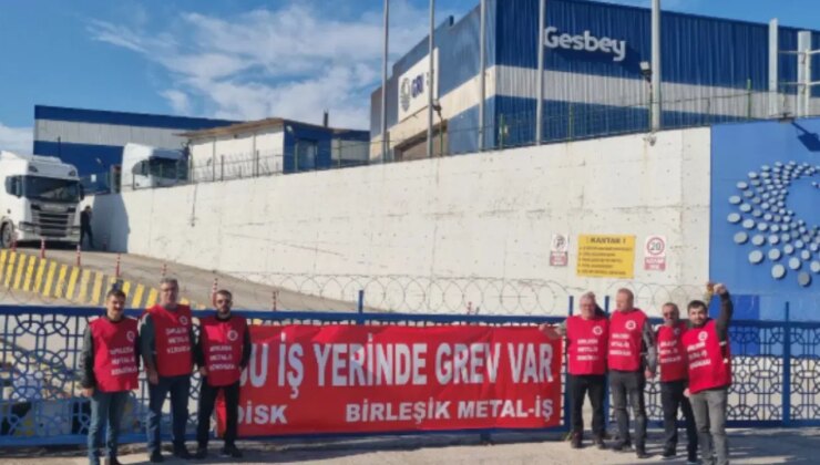 Gesbey’de grev pankartı asıldı: İşverenden ‘imam’ hamlesi