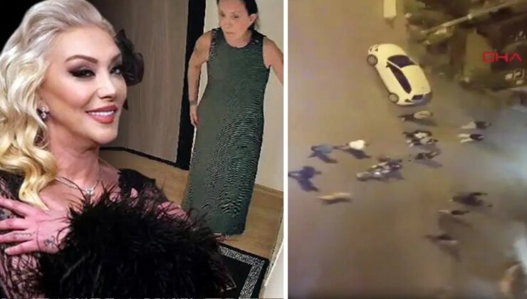 Güllü camdan düştükten sonra yaşananların görüntüleri ortaya çıktı: Kızı Tuyan Ülkem, annesinin başında sinir krizi geçirdi!