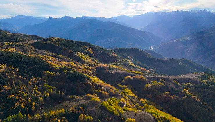 Gümüşhane’de Alpleri aratmayan renk cümbüşü