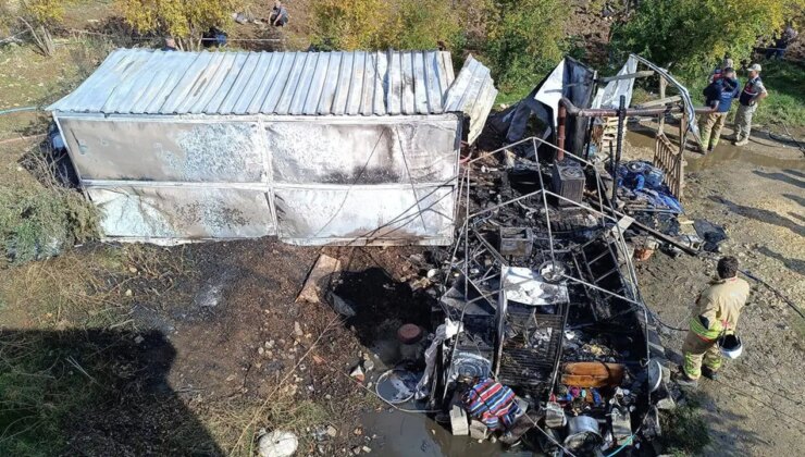 Hatay’da konteynerde yangın: 1 yaşındaki bebek kurtarılamadı