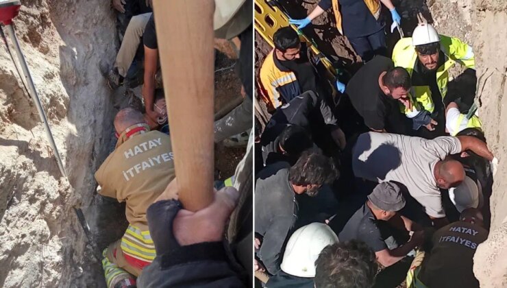 Hatay’da şantiyede toprak kayması: 1 işçi göçük altında kaldı!