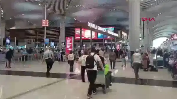 Havalimanlarında uçaklara deprem uyarısı: Uçuşlar normale döndü