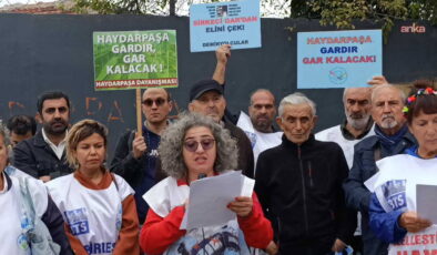 Haydarpaşa Garı eylemi 717. gününde: ‘Kültür ve sanat maskesiyle kamusal alan gasbı’ tepkisi