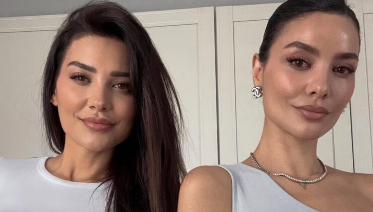 Hazal Filiz Küçükköse tek yumurta ikizini paylaştı