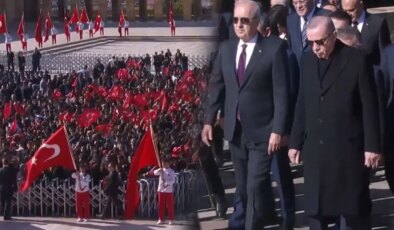 Her sene aynı ayıp: Anıtkabir’de yine ‘Erdoğan’ sloganı atıldı!